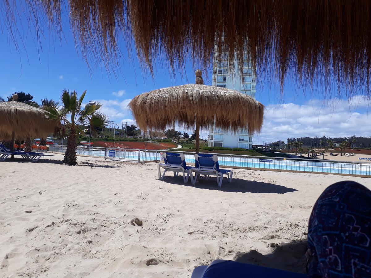 Departamento Laguna Bahia Algarrobo Buitenkant foto